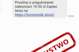 Jeżeli dostałeś SMS z prośbą o dopłatę za prąd? Uważaj to może być oszustwo!