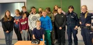 Odpowiedzialność prawna nieletnich, cyberzagrożenia – spotkanie profilaktyczne z młodzieżą.