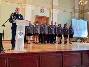 Obchody Święta Policji na terenie Komendy Powiatowej Policji w Strzelinie