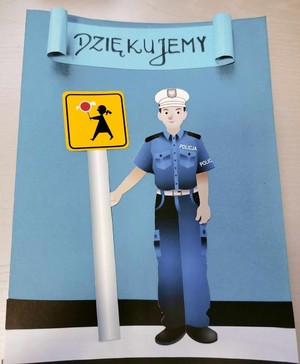 Dziękujemy - Jesteście przyjaciółmi dzieci. Podziękowania od przedszkolaków dla policjantów