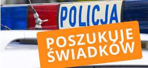 Policjanci poszukują świadków potrącenia pieszej