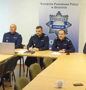 Odprawa roczna, czyli podsumowanie pracy Komendy Powiatowej Policji w Strzelinie