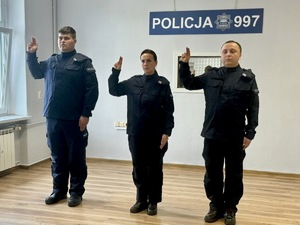 ŚLUBOWANIE NOWYCH POLICJANTÓW