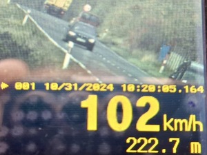 JECHAŁ 102 km/h W TERENIE ZABUDOWANYM