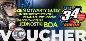 Wyjątkowa aukcja dla WOŚP – Dzień otwarty służby kontrterrorystycznej z okazji 50-lecia jednostki BOA