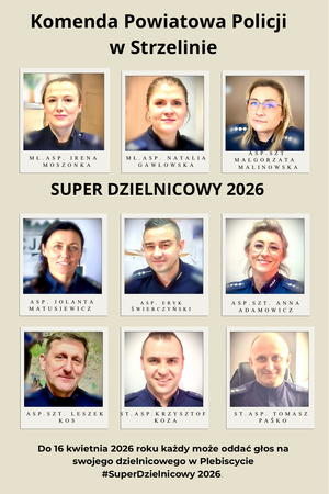 CZY W STRZELINIE MAMY KANDYDATA NA SUPER DZIELNICOWEGO
