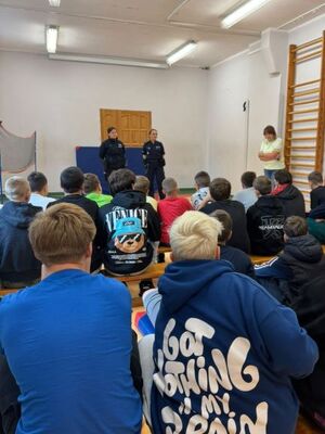 Wizyta policjantek KPP Strzelin w MOS