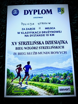POLICJANCI ZNÓW NA PODIUM STRZELIŃSKIEJ DZIESIĄTKI!