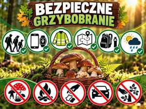 Bezpieczne grzybobranie
