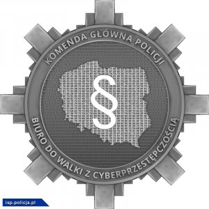 Logo Biuro do Walki z Cyberprzestępczością Przestępczością KG